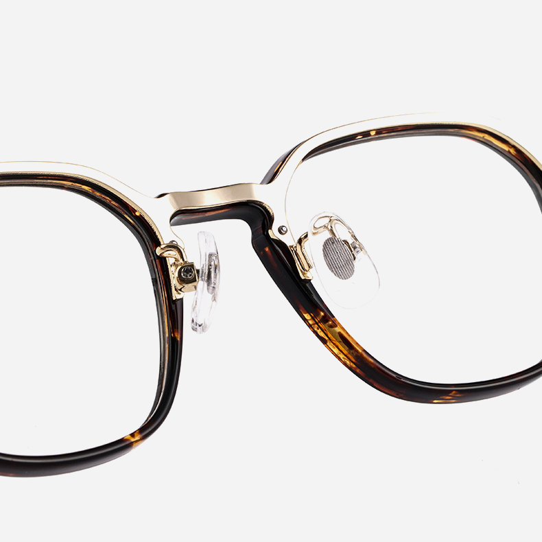 【黄金バランス設計】Eterlens 度付き ウェリントン メガネ｜14.6g超軽量｜存在感のある太縁フレーム｜上質・高耐久モデル - 商品画像 7/12 (Wellington RxReady)