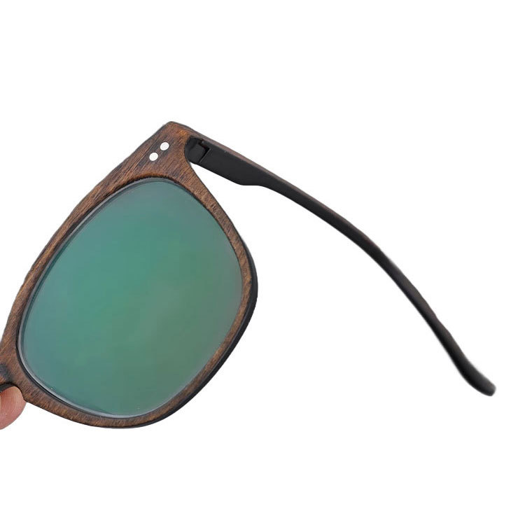 Eterlens │木目調フレームデザイン│ 二重焦点調光+累進多焦点 │ レトロな遠近両用老眼鏡-Eterlens