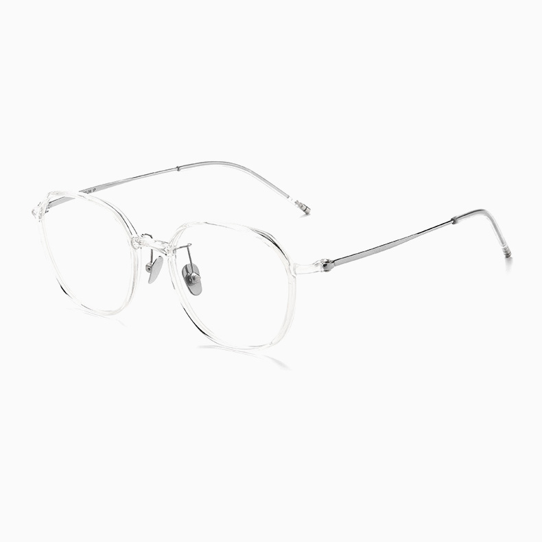 Eterlens｜超軽量エアチタン7.1gの小さめフレーム｜度付き対応｜レトロ風メガネ