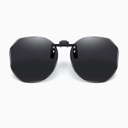 Eterlens｜ドライブ専用UVカット｜調光・偏光・眩しさ対策｜跳ね上げ式クリップオンサングラス