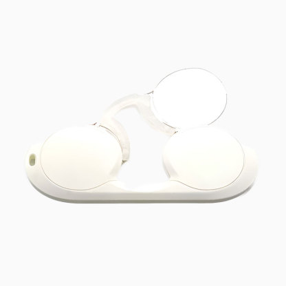【財布に収まる・テンプルなし】Eterlens ノーズクリップリーディンググラス｜超軽量シリコン素材｜持ち運び便利｜ユニセックス｜日本人の鼻にフィット