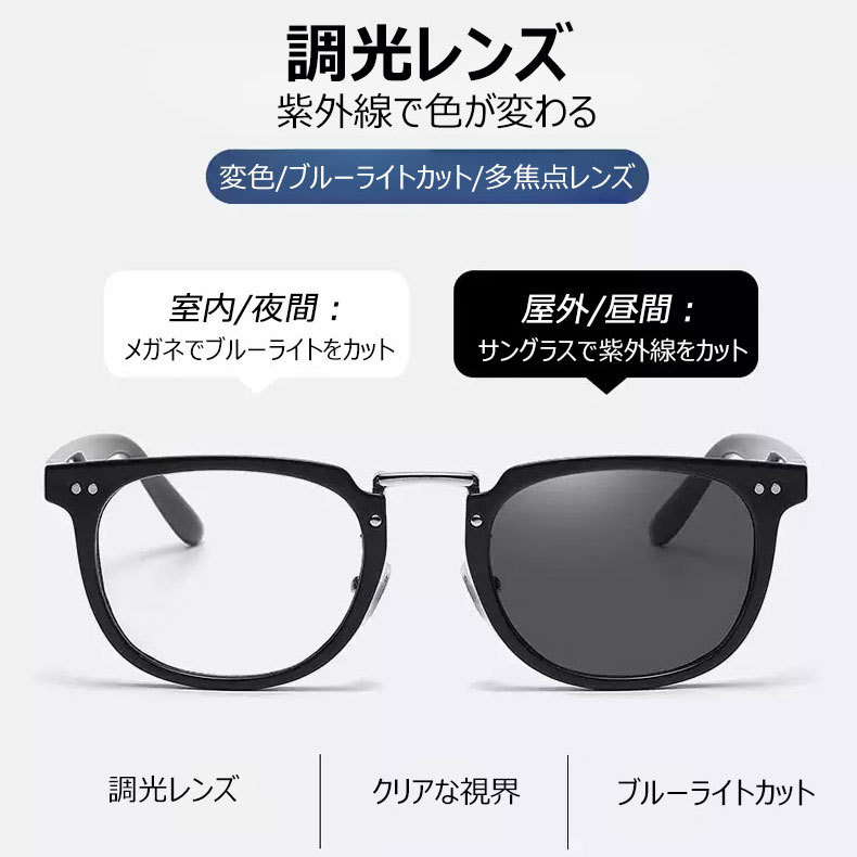 Eterlens  調光機能付き累進多焦点老眼鏡-Eterlens