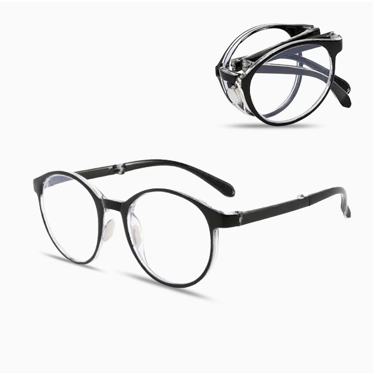 若見え・小顔効果】Eterlens 折りたたみ式 ブルーライトカット 老眼鏡