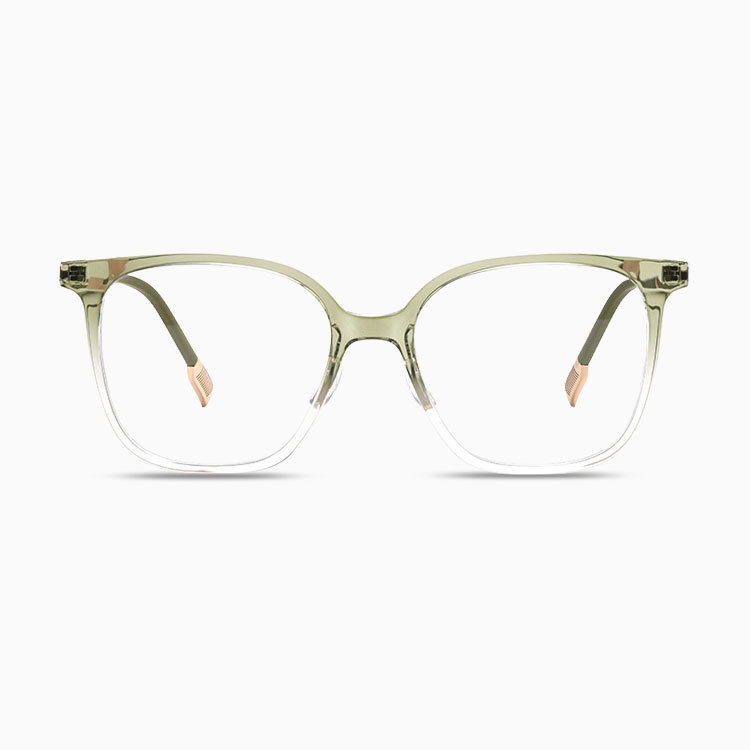 Eterlens｜レトロ感漂うビッグフレームメガネ | ファッショナブルなグラデーションカラー｜素っぴんでも盛れる一本