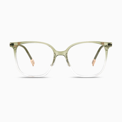 Eterlens｜レトロ感漂うビッグフレームメガネ | ファッショナブルなグラデーションカラー｜素っぴんでも盛れる一本