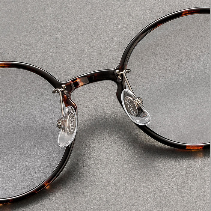 Eterlens｜セミチタンキーホールブリッジデザイン | レトロで高級感のあるメガネ
