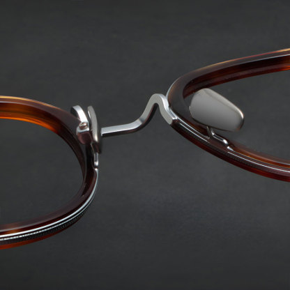 Eterlens | 16.5g フルリムチタンメガネ | レトロモダン | オーダーメイ ド