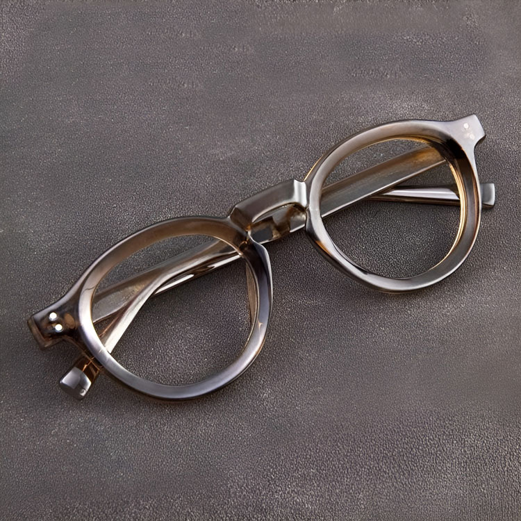 レトロ風ボストンフレーム|ブルーライトカット樹脂レンズ|キーホールブリッジ老眼鏡 | Boston BlueGuard - 商品画像 4/9