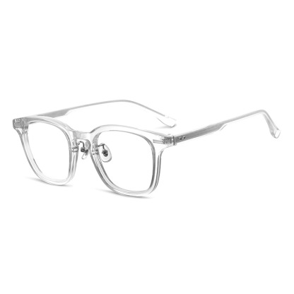 Eterlens | レトロ風超軽量ウェリントン型アセテートメガネ | クラシックなデザイン