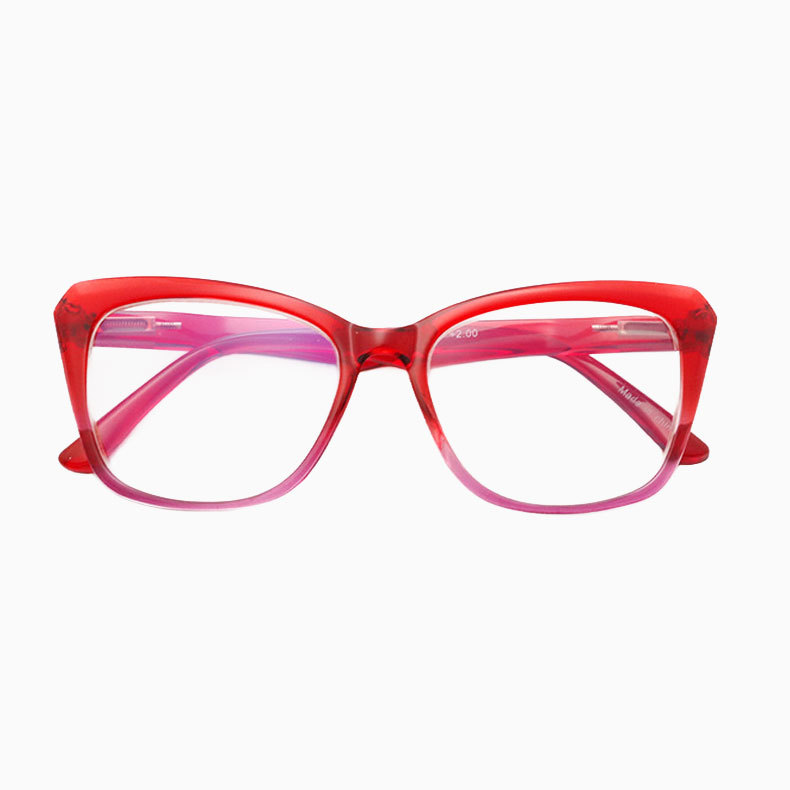 Eterlens フォックス型ブルーライトカットメガネ | 大きなフレームデザイン、かけ心地が快適｜女性やカジュアルにぴったりの1本-Eterlens