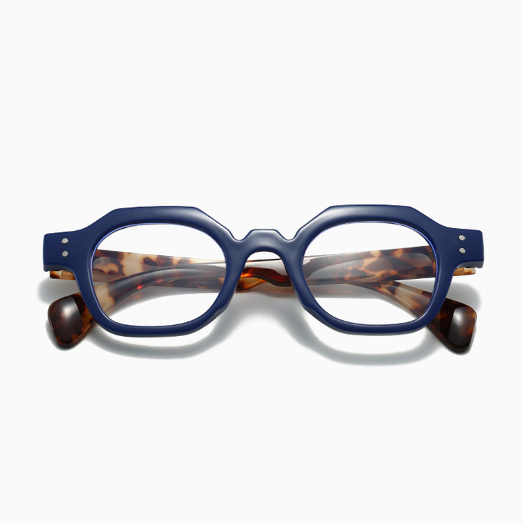 Eterlens  アセテート風クラウンパント型 | ブルーライトカット | レトロ老眼鏡-Eterlens