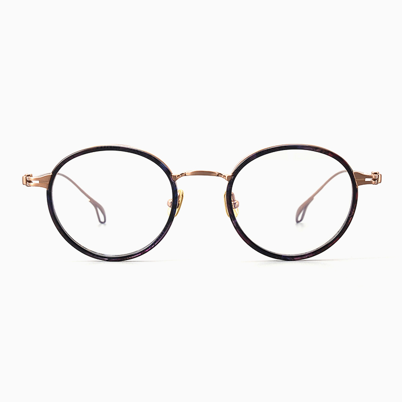 【値下げOK】 昭和レトロ 詳細不明 純チタン メガネ 眼鏡