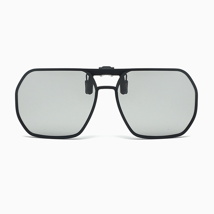 Eterlens｜ダブルブリッジアビエーター型｜眩しさ対策・調光レンズ｜跳ね上げ式クリップオンドライブメガネ