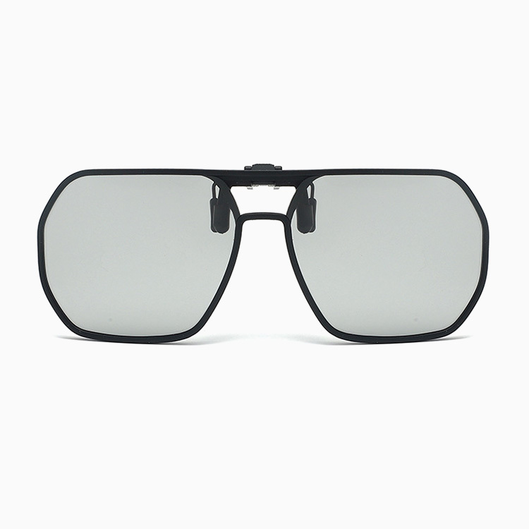 Eterlens｜ダブルブリッジアビエーター型｜眩しさ対策・調光レンズ｜跳ね上げ式クリップオンドライブメガネ-Eterlens