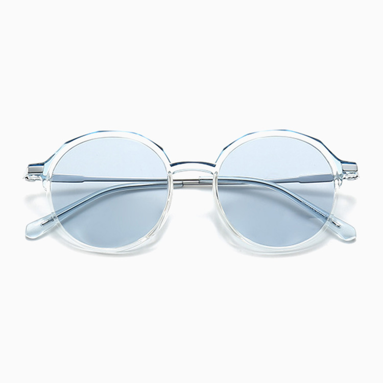 Eterlens  レトロ風ラウンドフレームTR90 | 偏光レンズUV400 | ヒップホップ系サングラス-Eterlens