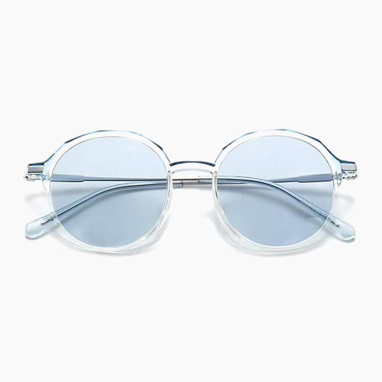 Eterlens  レトロ風ラウンドフレームTR90 | 偏光レンズUV400 | ヒップホップ系サングラス-Eterlens