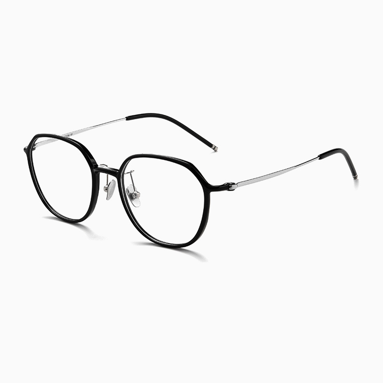 Eterlens｜超軽量エアチタン7.1gの小さめフレーム｜度付き対応｜レトロ風メガネ