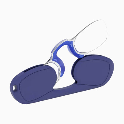 【財布に収まる・テンプルなし】Eterlens KL   ノーズクリップリーディンググラス｜超軽量シリコン素材｜持ち運び便利｜ユニセックス