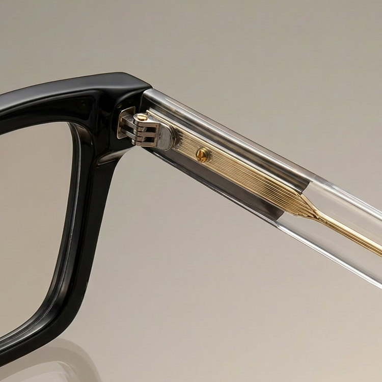 Eterlens│ビッグフレームスクエア型メガネ