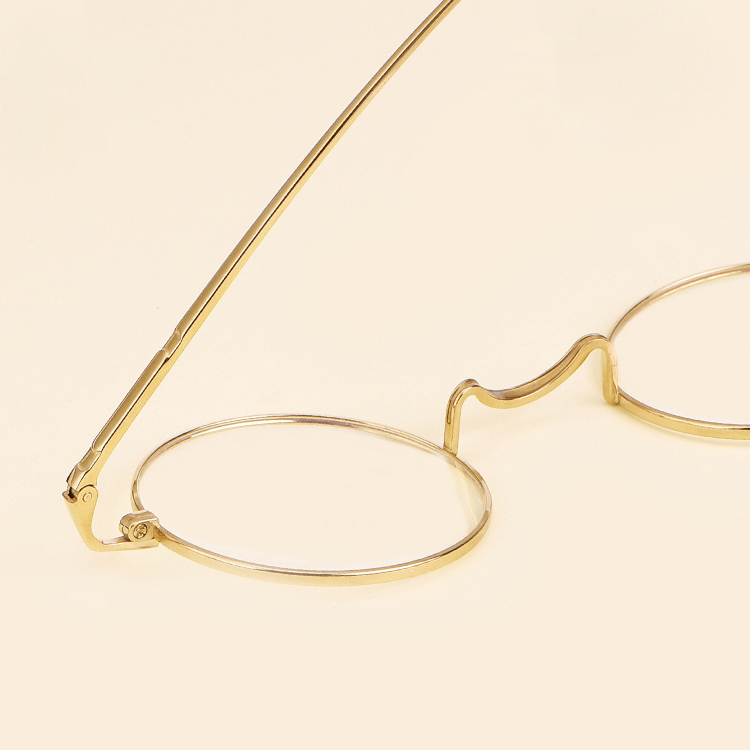 Eterlens｜レトロ風一山メガネ｜度付き対応｜匠の技が光る一本