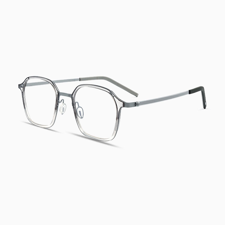 Eterlens | ビジネススタイルウェリントン型メガネ | レトロインダストリアル風