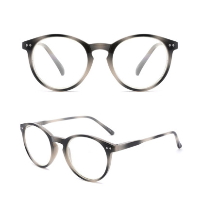 Eterlens｜超軽量スリムフレームボストン型｜樹脂レンズ・ブルーライトカット｜キーホールブリッジ老眼鏡