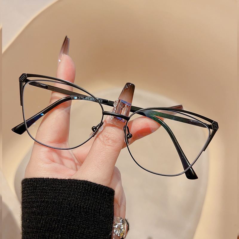 Eterlens 大人の遊び心をくすぐる キャッツアイメガネ-Eterlens