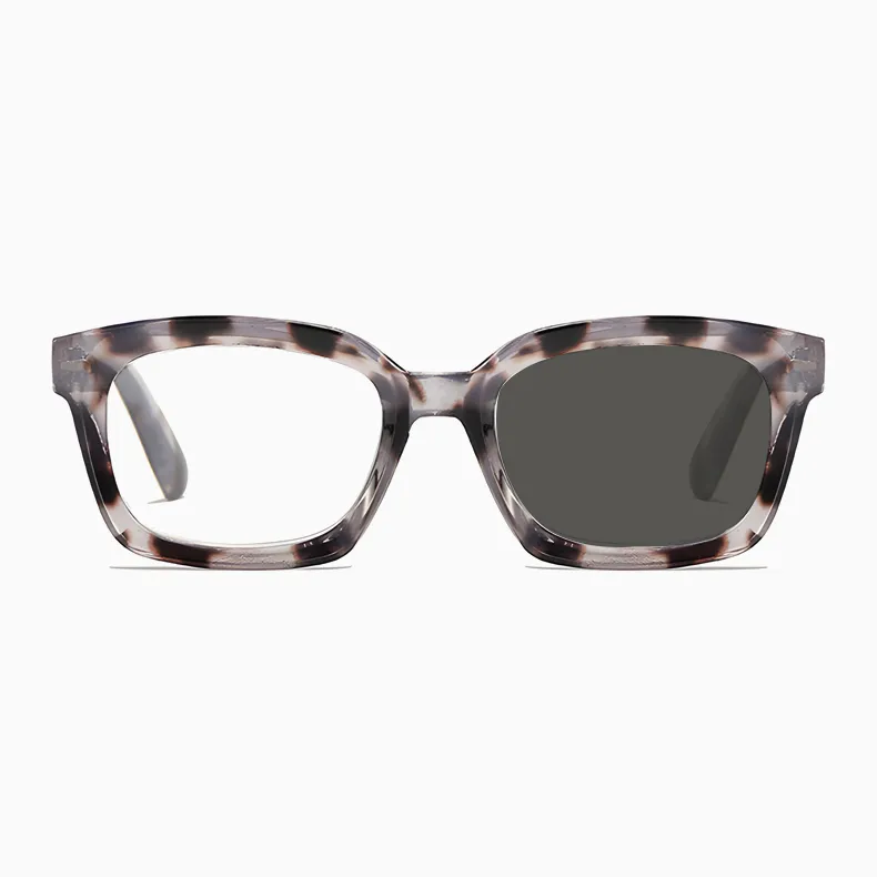 知性の窓  | ブルーライトカット老眼鏡ビッグフレームウェリントン型 | Black | Eterlens