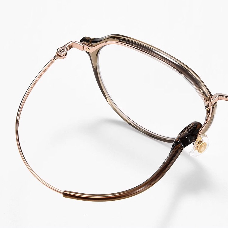 Eterlens｜メタルブリッジ8g超軽量｜ブルーライトカット｜クラシックレトロな老眼鏡-Eterlens