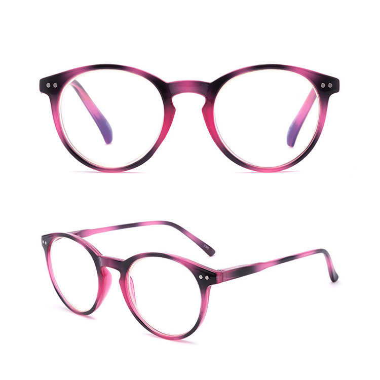 Eterlens｜超軽量スリムフレームボストン型｜樹脂レンズ・ブルーライトカット｜キーホールブリッジ老眼鏡