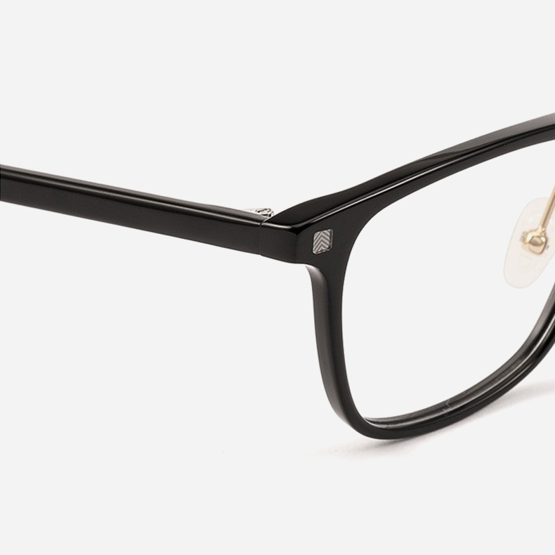 Eterlens｜メンズアセテート製高級メガネ｜クラシックなビッグフレーム