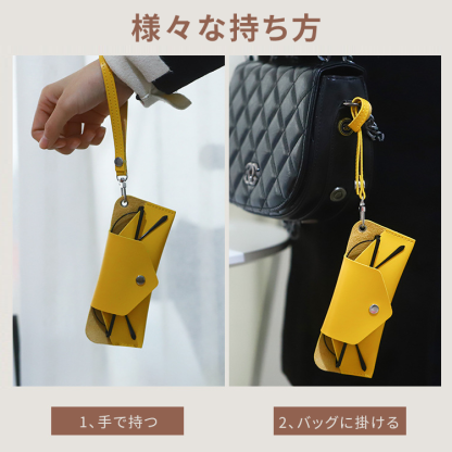 Eterlens ストラップ付きメガネケース-Eterlens