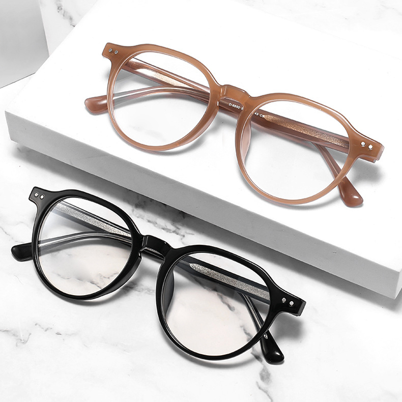 Eterlens｜上質なボストン型芯張りメガネ｜クラシックな太セル