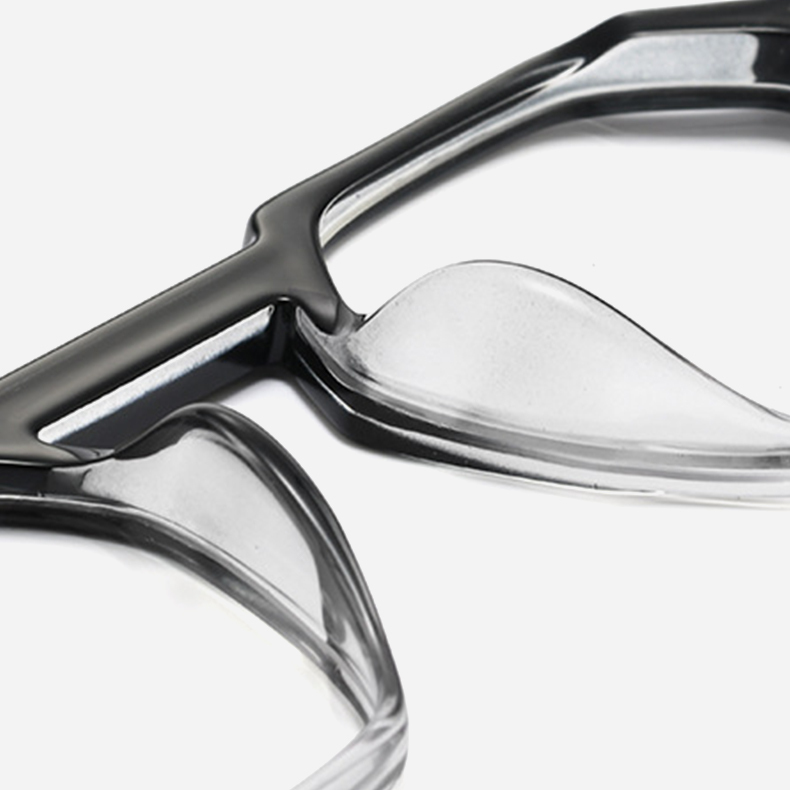 Eterlens｜派手な多角形超軽量メガネ｜個性的でファッショナブル