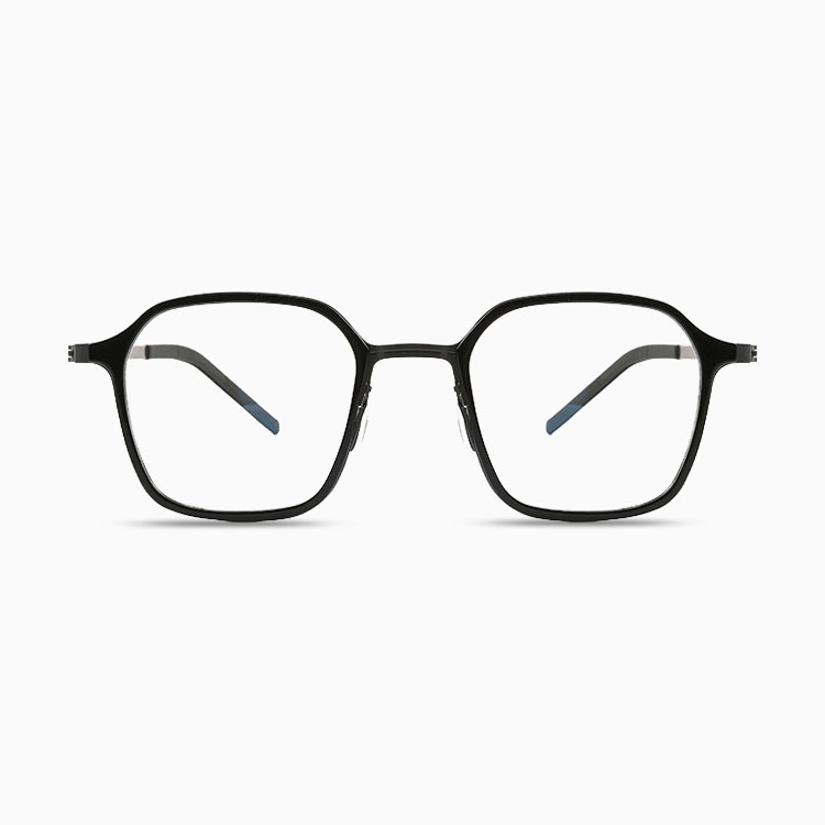 Eterlens | ビジネススタイルウェリントン型メガネ | レトロインダストリアル風