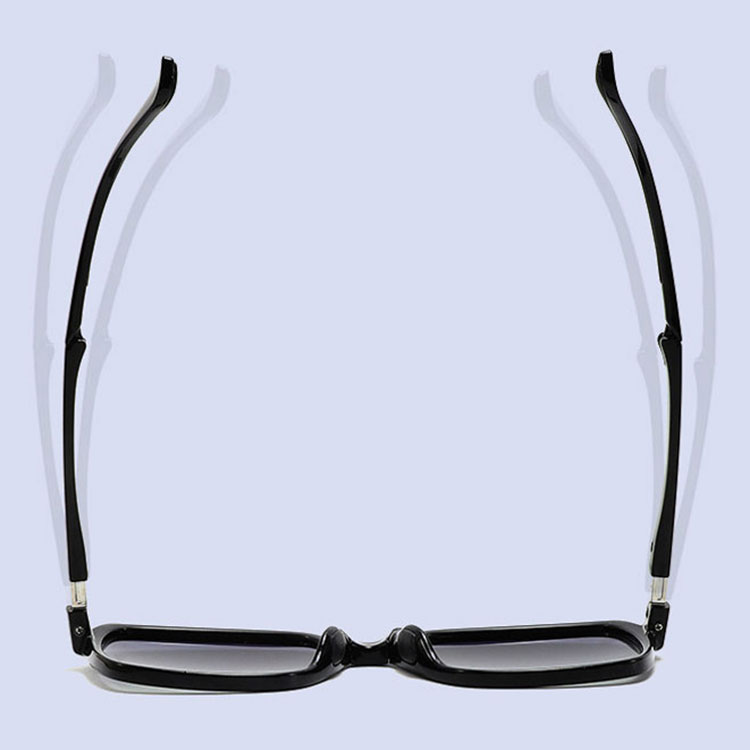 Eterlens | 大きめスクエアフレーム | グラデーションレンズ | 折りたたみ可能  UV400  サングラス-Eterlens