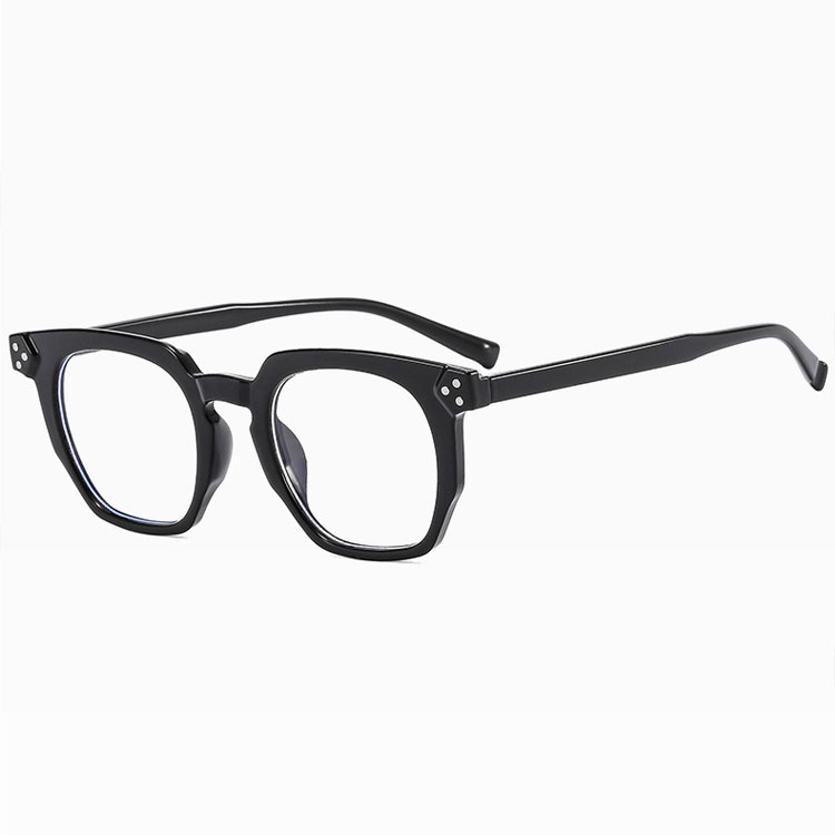 Eterlens  |  リベット付き多角形フレームの樹脂老眼鏡  |  ブルーライトカット  |  レトロスタイル