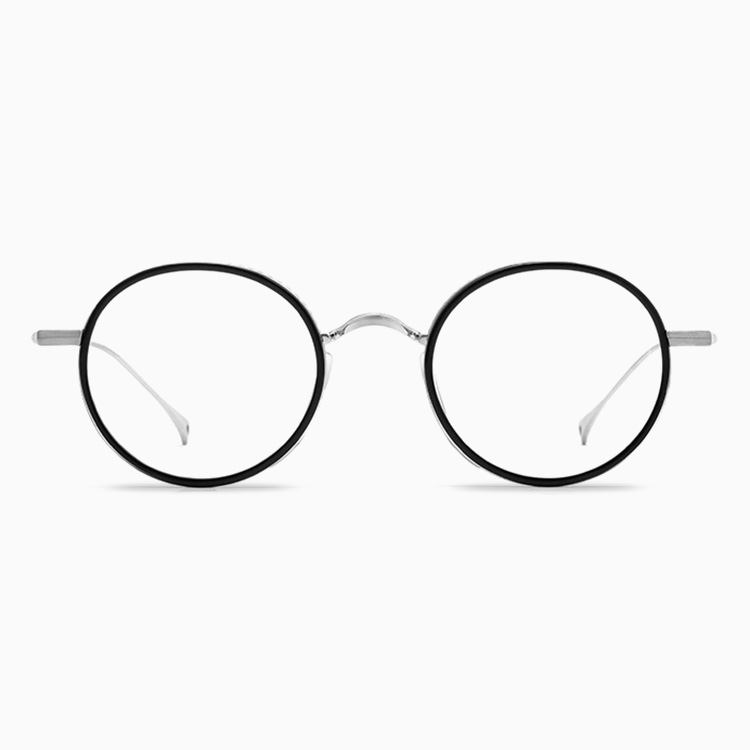 Eterlens｜高級感のあるS型鼻パッド彫刻模様メガネ｜度付き対応｜匠の技が光る一本