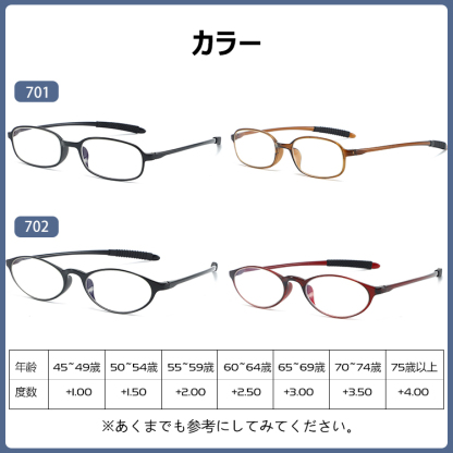 Eterlens TR90超軽量老眼鏡-Eterlens