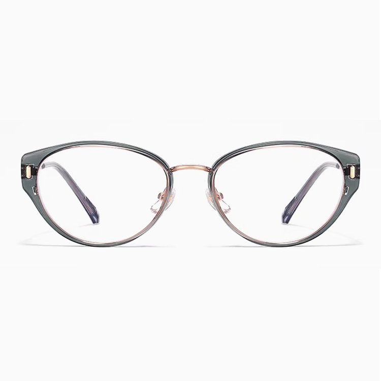 【小顔効果・高級感溢れる】Eterlens  キャットアイメガネ | 14.4g超軽量TR+合金フレーム | 度付き対応・ブルーライトカット・レディース - 商品画像 12/12 (CatEye RxReady)