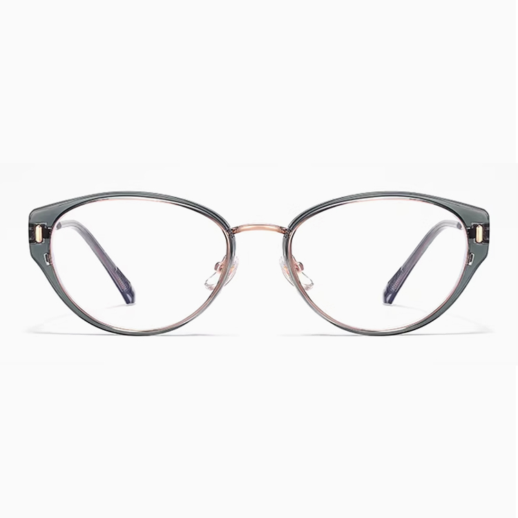 【小顔効果・高級感溢れる】Eterlens  キャットアイメガネ | 14.4g超軽量TR+合金フレーム | 度付き対応・ブルーライトカット・レディース - 商品画像 12/12 (CatEye RxReady)