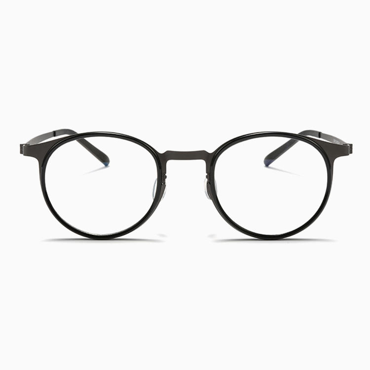 Eterlens｜高級感のあるラウンド型フレーム｜度付き対応｜レトロ風メガネ