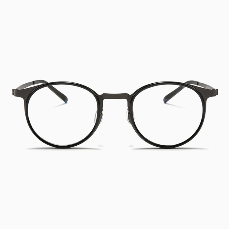 Eterlens｜高級感のあるラウンド型フレーム｜度付き対応｜レトロ風メガネ