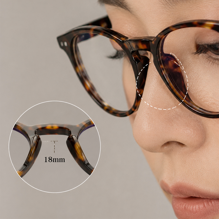 【年齢を感じさせない・16gの極軽量】Eterlens | ボストン型老眼鏡 | ヴィンテージ風フレーム | 一体型高め鼻パッドで安定してフィット | 16g快適なかけ心地 | おしゃれ老眼鏡