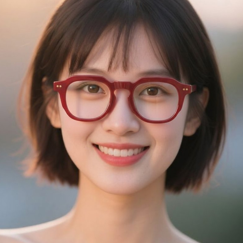 Eterlens｜クラシックな太縁アセテートサングラス｜レトロ風｜オーダーメイド