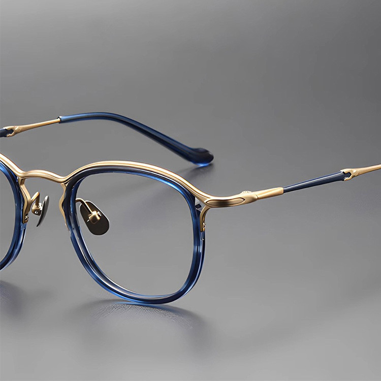 Eterlens｜軽量で個性的なチタンメガネ｜度付き対応｜匠の技が光る一本