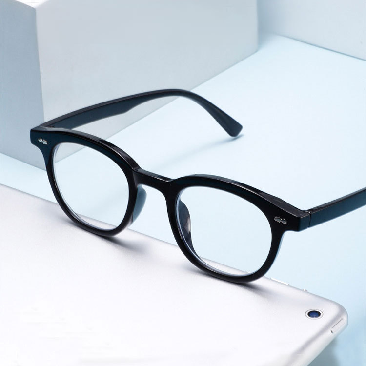 Eterlens | リベット付きボストンフレーム老眼鏡 | レトロモダンスタイル