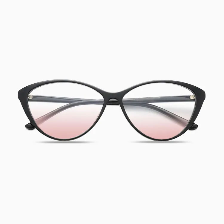 小顔効果・チークカラーレンズ】Eterlens 老眼鏡 おしゃれ フォックス