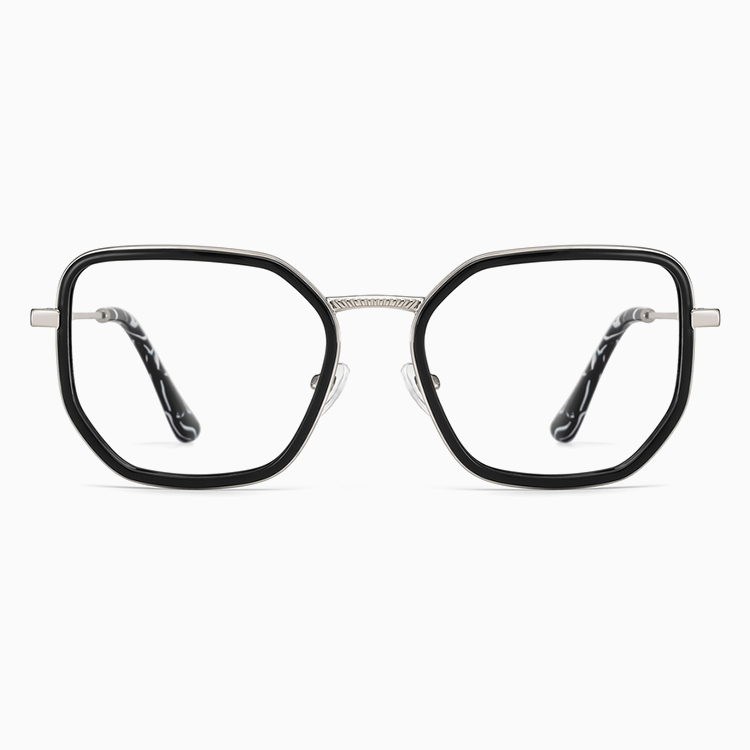 Eterlens│ 幾何学多角形フレームメガネ