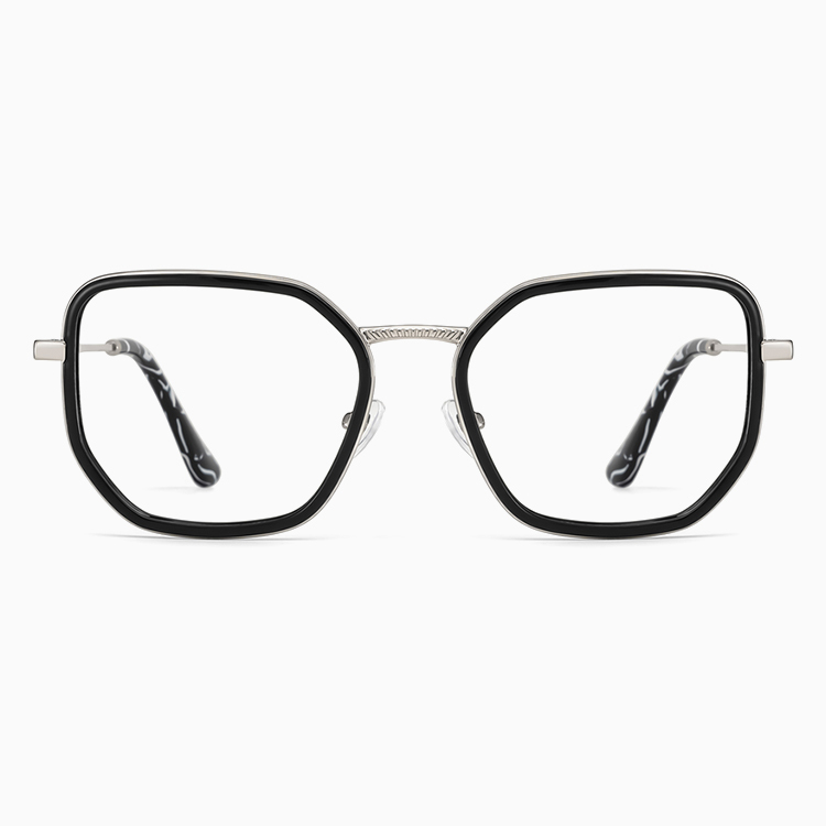 Eterlens│ 幾何学多角形フレームメガネ